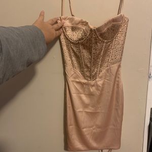 Nursed sparkly dress